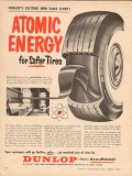 dunlop tire rubber corp 1957 accuray atomic energy safer vintage ad dunlop tire rubber corp 1957 accuray atomic energy safer vintage ad