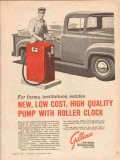 gilbert barker mfg company 1957 quality pump roller clock vintage ad gilbert barker mfg company 1957 quality pump roller clock vintage ad