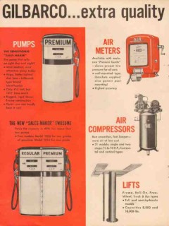 gilbert barker mfg company 1957 extra quality pumps air vintage ad gilbert barker mfg company 1957 extra quality pumps air vintage ad