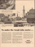 mack trucks 1957 tough jobs easier heavy duty hauling pipe vintage ad mack trucks 1957 tough jobs easier heavy duty hauling pipe vintage ad