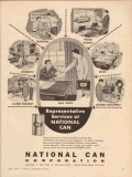 national can corp 1957 representative services engineering vintage ad