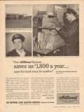 national cash register 1957 bob meloche standard service vintage ad national cash register 1957 bob meloche standard service vintage ad