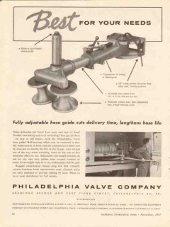 philadelphia valve company 1957 best adjustable hose guides vintage ad philadelphia valve company 1957 best adjustable hose guides vintage ad
