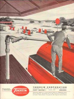tokheim corp 1957 no substitute quality gasoline pumps vintage ad tokheim corp 1957 no substitute quality gasoline pumps vintage ad