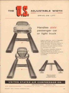 united states air compressor company 1957 adjustable width vintage ad united states air compressor company 1957 adjustable width vintage ad