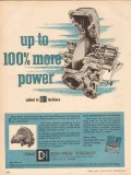 Dean Hill Pump Company 1955 Vintage Ad Horizontal Turbines More Power Dean Hill Pump Company 1955 Vintage Ad Horizontal Turbines More Power