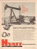 Hyatt Roller Bearing Company 1955 Vintage Ad Oil Pumping Rigs Alten
