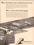J F Pritchard Company 1955 Vintage Ad Northern Natural Gas Tescott KS J F Pritchard Company 1955 Vintage Ad Northern Natural Gas Tescott KS