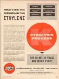 M W Kellogg Company 1955 Vintage Ad Ethylene Pyrolysis Process M W Kellogg Company 1955 Vintage Ad Ethylene Pyrolysis Process