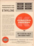 M W Kellogg Company 1955 Vintage Ad Ethylene Pyrolysis Process