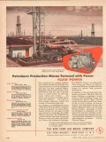 New York Air Brake Company 1955 Vintage Ad Petroleum Production Power
