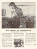 Stoody Company 1955 Vintage Ad Oil Field Semi-Automatic Tool Joint