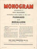 New York Lubricating Oil Company 1937 Vintage Ad Panhard Medallion