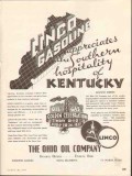 Ohio Oil Company 1937 Vintage Ad Linco Marathon Kentucky Hospitality Ohio Oil Company 1937 Vintage Ad Linco Marathon Kentucky Hospitality