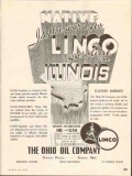 Ohio Oil Company 1937 Vintage Ad Linco Marathon Native IL Gasoline Ohio Oil Company 1937 Vintage Ad Linco Marathon Native IL Gasoline