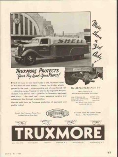truck equipment company 1937 truxmore protects oil tank vintage ad
