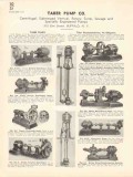 Taber Pump Company 1936 Vintage Catalog Centrifugal Suction Sewage