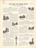 Erie Pump Engine Works 1936 Vintage Catalog Dredge Bilge Acid Sump