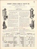Crosby Steam Gage Valve Company 1936 Vintage Catalog Safety Relief Crosby Steam Gage Valve Company 1936 Vintage Catalog Safety Relief