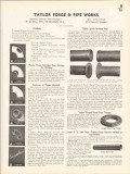 Taylor Forge Pipe Works 1936 Vintage Catalog Seamless Spiral Weld