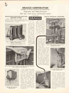 Dracco Corp 1936 Vintage Catalog Dust Recovering Conveying Company Dracco Corp 1936 Vintage Catalog Dust Recovering Conveying Company
