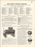 Lincoln Electric Company 1936 Vintage Catalog Welder Motor Shield-Arc