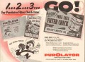 purolator products inc 1956 filter check-time save money vintage ad purolator products inc 1956 filter check-time save money vintage ad