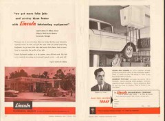 lincoln engineering co 1956 odoms shell service station ga vintage ad lincoln engineering co 1956 odoms shell service station ga vintage ad