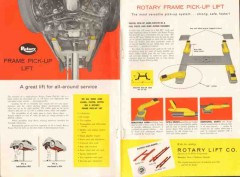 rotary lift company 1957 all-around service station cars vintage ad rotary lift company 1957 all-around service station cars vintage ad
