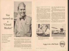 vanlandingham shell 1957 portland oregon service station vintage ad vanlandingham shell 1957 portland oregon service station vintage ad