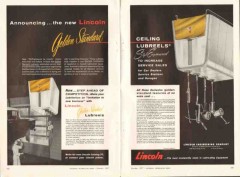 lincoln engineering company 1957 golden standard lube vintage ad lincoln engineering company 1957 golden standard lube vintage ad