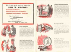 Oronite Chemical Company 1957 Vintage Ad Lube Oil Additives Source Oronite Chemical Company 1957 Vintage Ad Lube Oil Additives Source