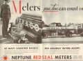 Neptune Meter Company 1937 Vintage Ad Oil Busy Loading Racks Accuracy