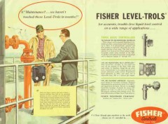 Fisher Governor Company 1962 Vintage Ad Level-Trols Accurate Control Fisher Governor Company 1962 Vintage Ad Level-Trols Accurate Control