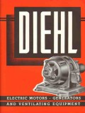 Diehl Mfg Company 1936 Vintage Catalog Motors Generators Ventilating