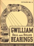 Gwilliam Company 1936 Vintage Catalog Industrial Ball Roller Bearings Gwilliam Company 1936 Vintage Catalog Industrial Ball Roller Bearings