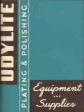 Udylite Company 1936 Vintage Catalog Metal Polish Plating Equipment Udylite Company 1936 Vintage Catalog Metal Polish Plating Equipment