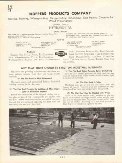 Koppers Products Company 1936 Vintage Catalog Roofing Waterproof Flash Koppers Products Company 1936 Vintage Catalog Roofing Waterproof Flash