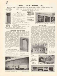 Cornell Iron Works Inc 1936 Vintage Catalog Doors Rolling Grilles Cornell Iron Works Inc 1936 Vintage Catalog Doors Rolling Grilles