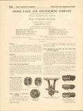 Dodge Mfg Corp 1916 Vintage Catalog Pulleys Clutches Transmission