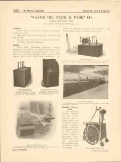 Wayne Oil Tank Pump Company 1916 Vintage Catalog Metal Storage Wayne Oil Tank Pump Company 1916 Vintage Catalog Metal Storage