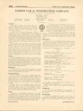Easton Car Construction Company 1916 Vintage Catalog Railway Equipment