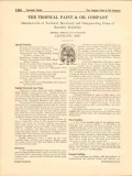 Tropical Paint Oil Company 1916 Vintage Catalog Waterproof Structural Tropical Paint Oil Company 1916 Vintage Catalog Waterproof Structural