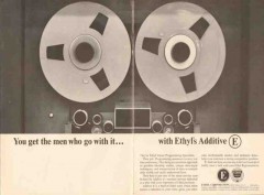 Ethyl Corp 1962 Vintage Ad Gas Additive Linear Programming Specialists