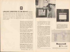 Minneapolis-Honeywell Regulator Company 1962 Vintage Ad Computers