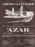 golden gate farm 1972 azar egyptian mare arabian horse vintage ad