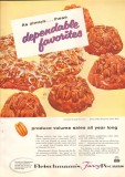 fleischmanns 1959 fancy pecans dependable volume sales vintage ad fleischmanns 1959 fancy pecans dependable volume sales vintage ad