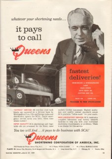 queens shortening corp america 1959 call fastest deliveries vintage ad queens shortening corp america 1959 call fastest deliveries vintage ad