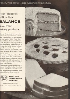 western condensing company 1959 valley fresh blends baking vintage ad western condensing company 1959 valley fresh blends baking vintage ad