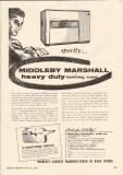 middleby-marshall oven company 1958 revolving baking vintage ad middleby-marshall oven company 1958 revolving baking vintage ad